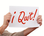 quit